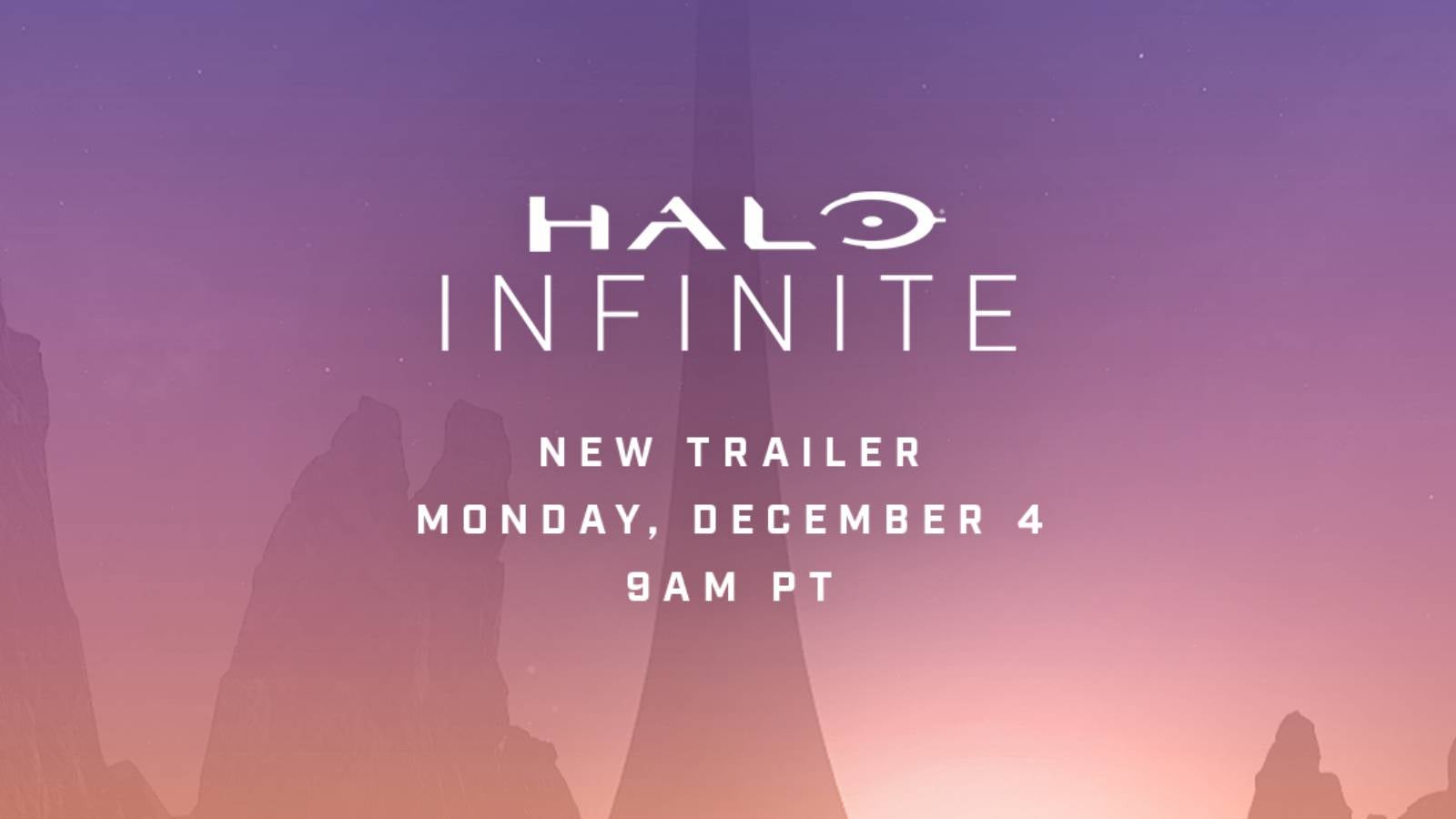 Halo Infinite teaser image made to look like Rockstar&#39;s GTA6 trailer release date announcement.