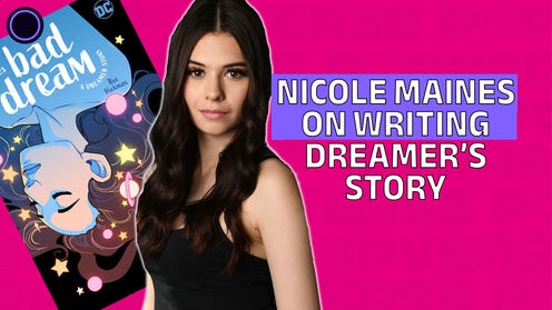The CW Supergirl's Nicole Maines brings her DC character to comics in Enter the Popverse