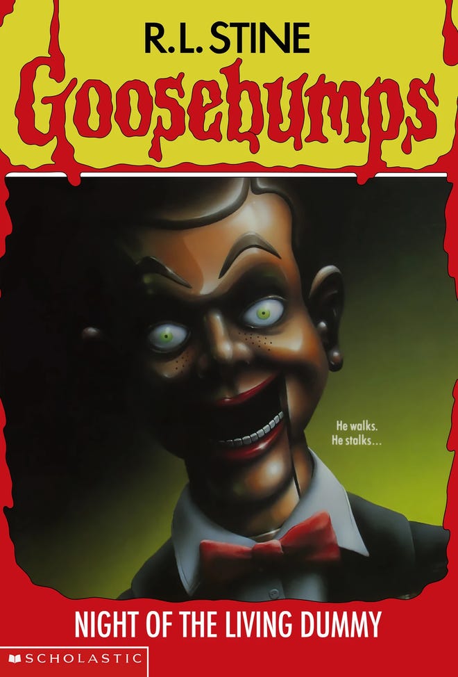 all goosebumps books