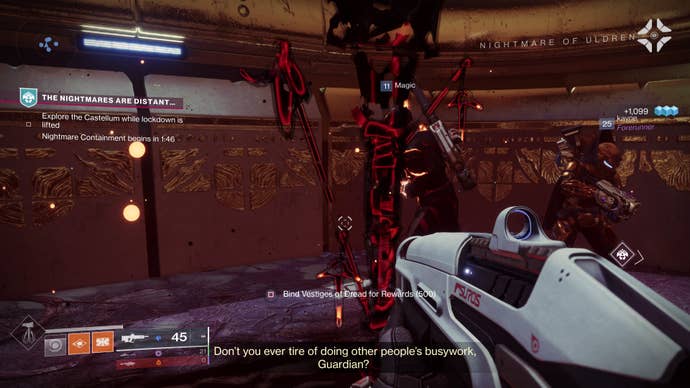 Odměny z omezení Nightmare - Destiny 2
