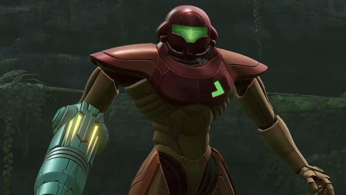 Samus Aran in Metroid Prime