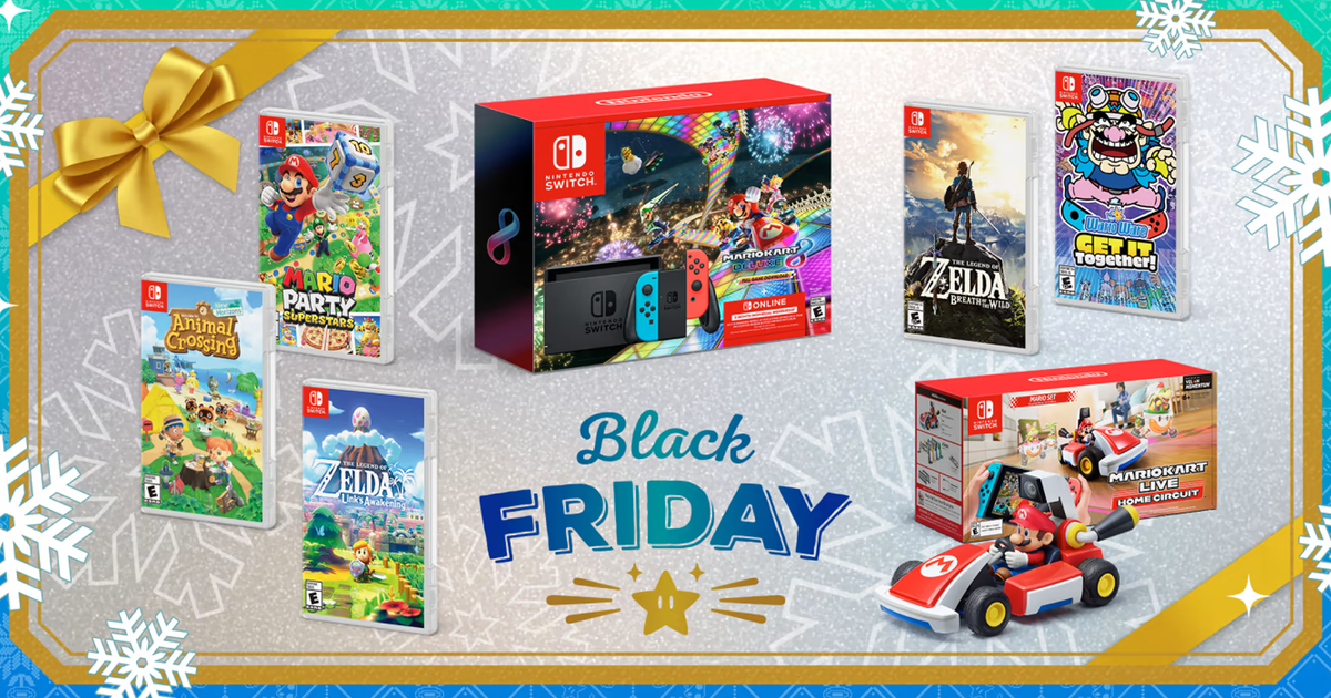 Nintendo switch store best sale black friday