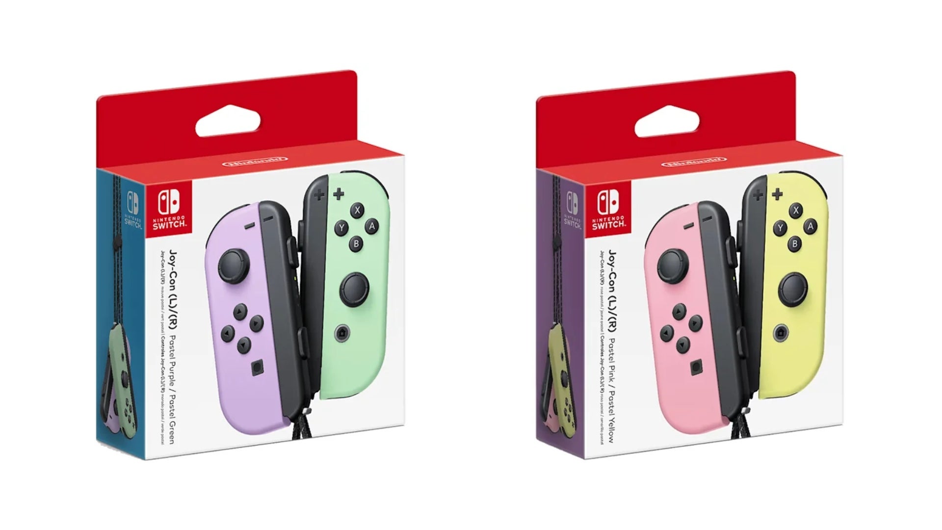 Joy-Con Pair (Neon Blue/Neon Yellow) ( Switch): Video Games