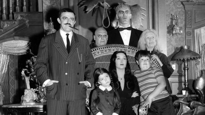 The original Addams Family cast