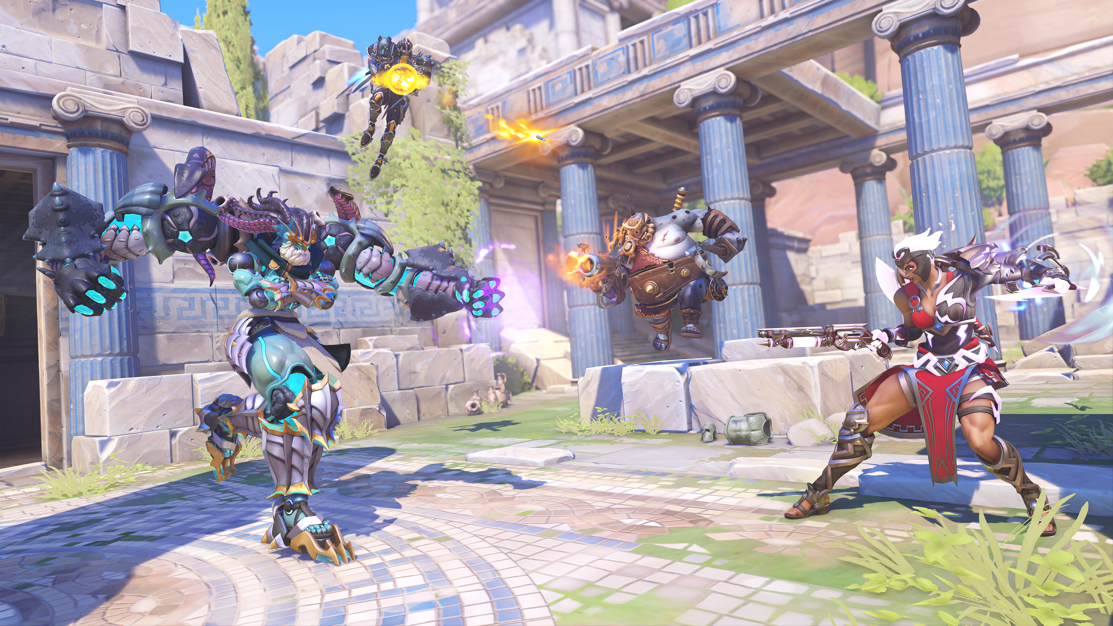 Overwatch 2&#39;s Battle for Olympus time-limited mode is now live