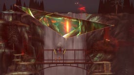 An interdimensional rift opens above a bridge in Oxenfree 2: Lost Signals