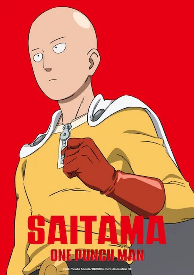 Saitama hero poster
