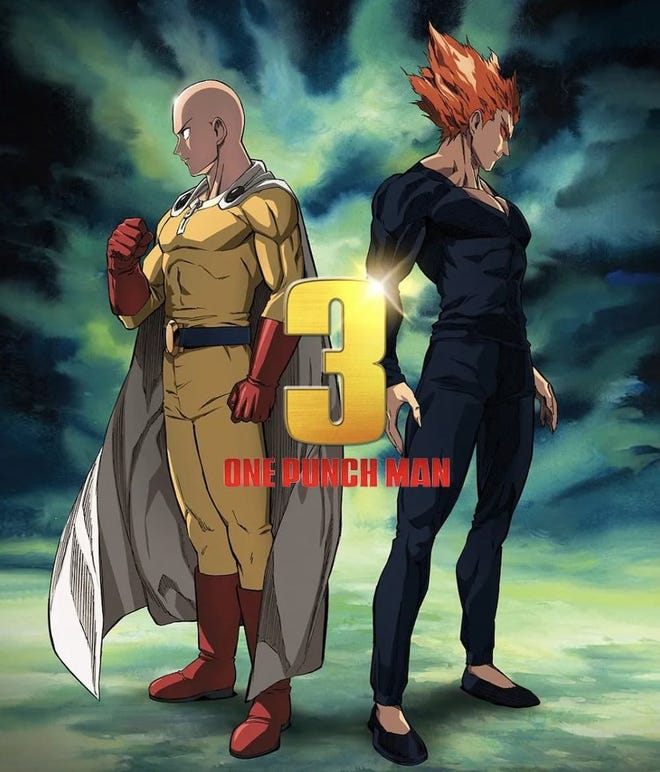 One Punch Man season 3 teaser image