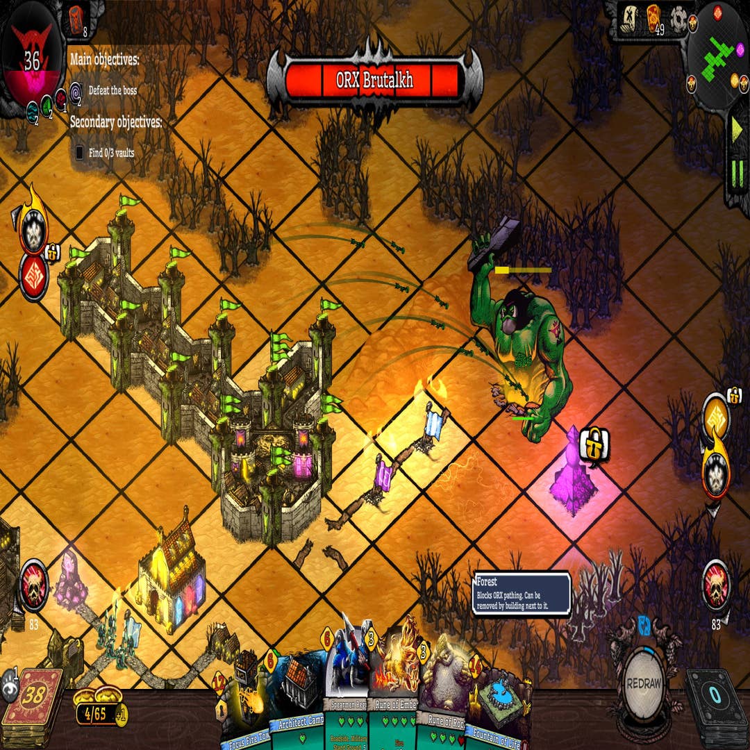 Orx is a tactical roguelike tower defence game filled with cool