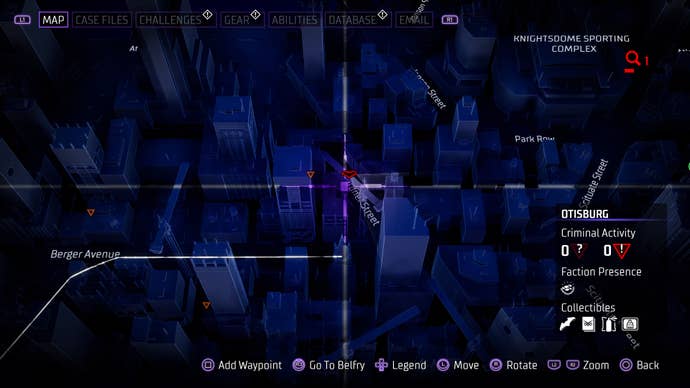 2nd Otisburg Batarang location