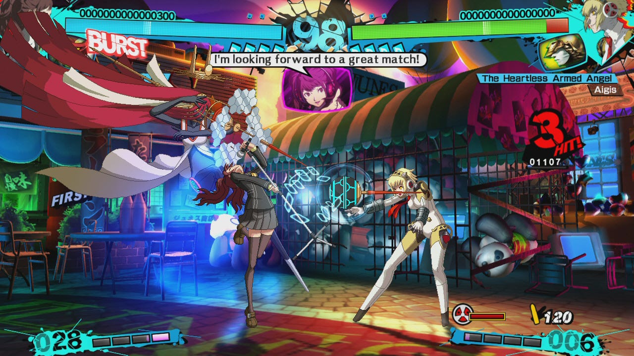 Vies borduurwerk Tante Persona 4 Arena Ultimax PS3 Review: Classic Re-Runs on the Midnight Channel  | VG247