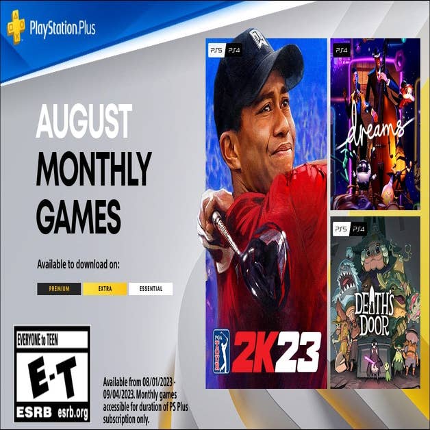 Playstation Plus Essential JOGOS GRATIS AGOSTO 2023 (PS4/PS5) 