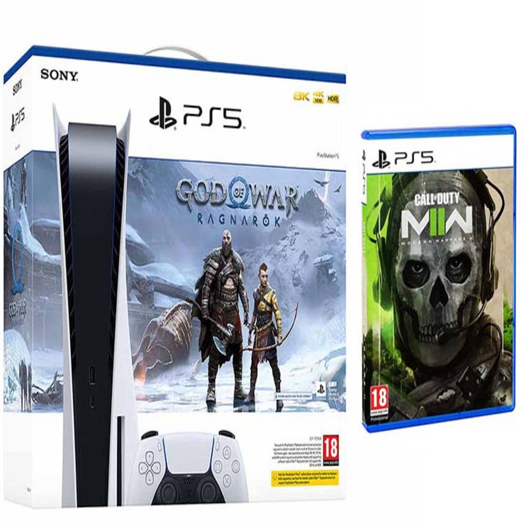 Consola PS5 - Pack con GOW Ragnarok - Fifa 23