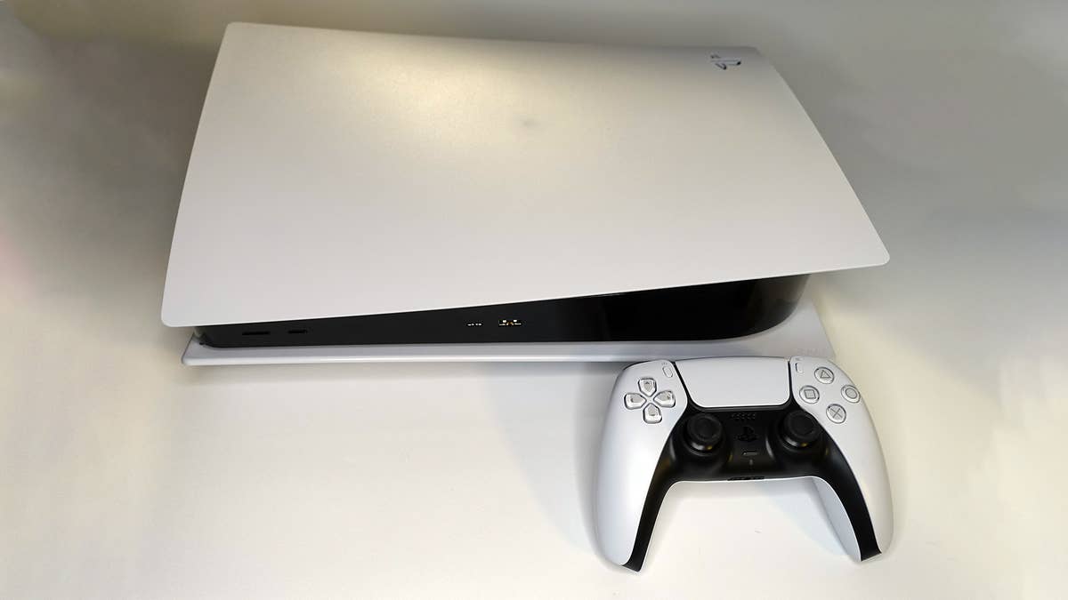 DIY PS5 Slim hides a water-cooling brick behind a TV cabinet, almost melts