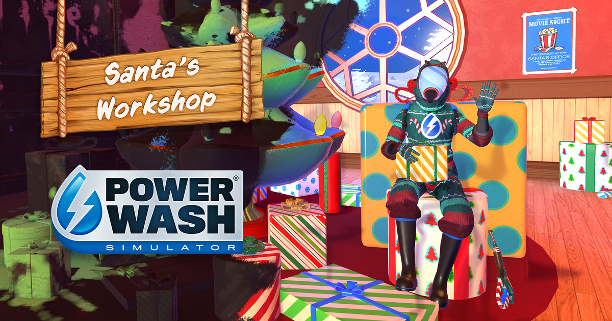 به‌روزرسانی کریسمس PowerWash Simulator اکنون منتشر شد