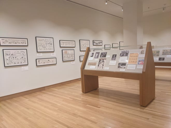 Interior image of Celebrating Sparky exhibit