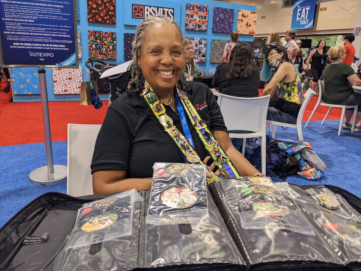 With over 14 years of Disney pin trading, this collector has made a whole  new family