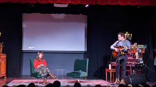 At the Los Angeles stop of her tour, Kate Beaton shares Ducks through the history of the mines, a slideshow presentation, and music