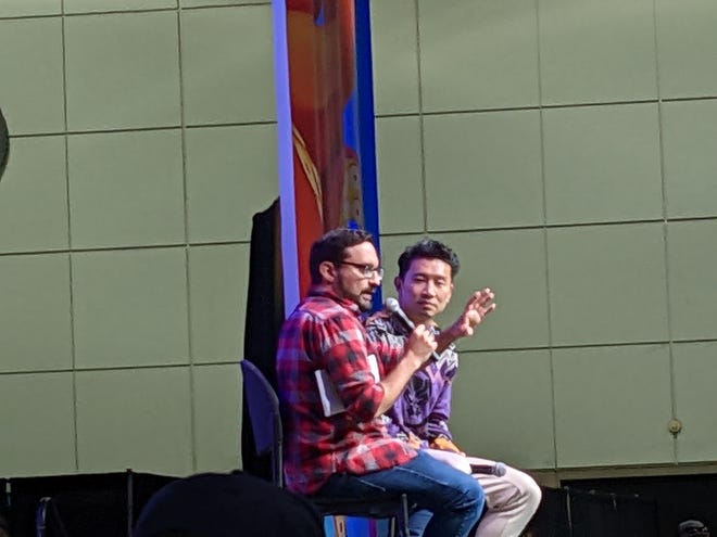 Simu Liu panel at LA Comic Con