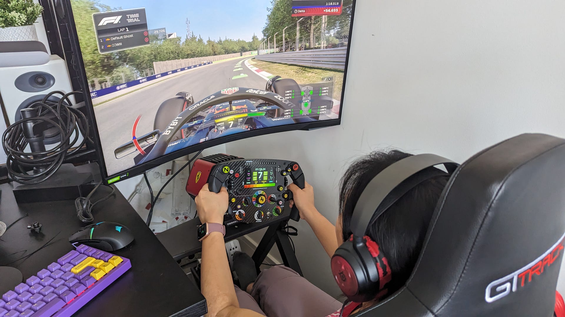 Thrustmaster T818 Ferrari SF1000 simulator review: the ultimate racing ...