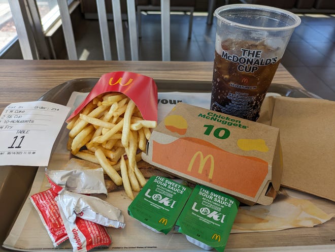 Photograph of McDonalds As Featured In meal