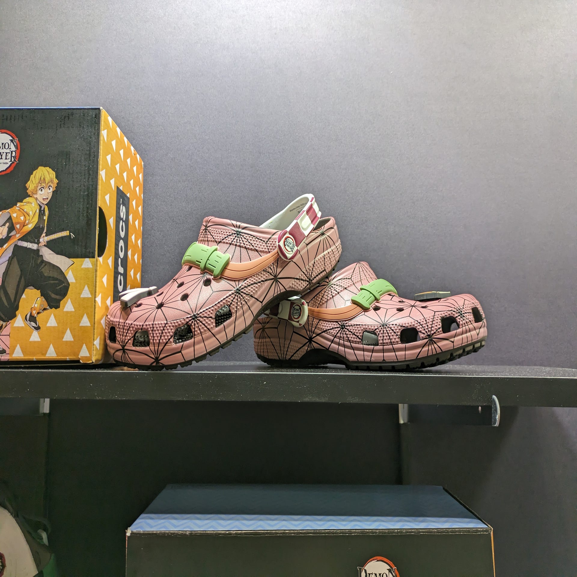 Foot Locker to Sell Demon Slayer Styled Crocs, Previewed at NYCC 2023