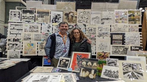 The best original art for sale at New York Comic Con 2023