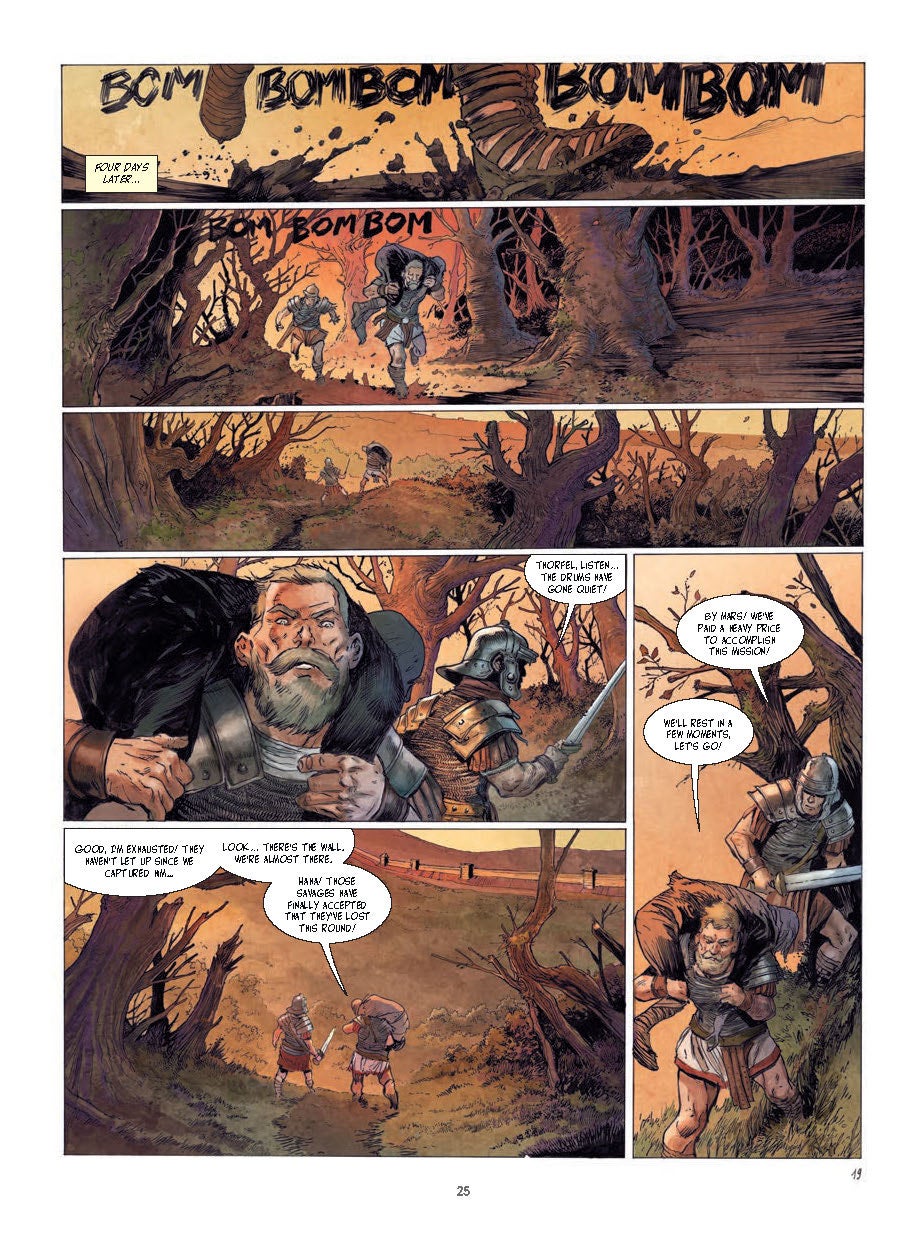 The Romans and the Picts unite to fight an ancient horror in Shadows of ...