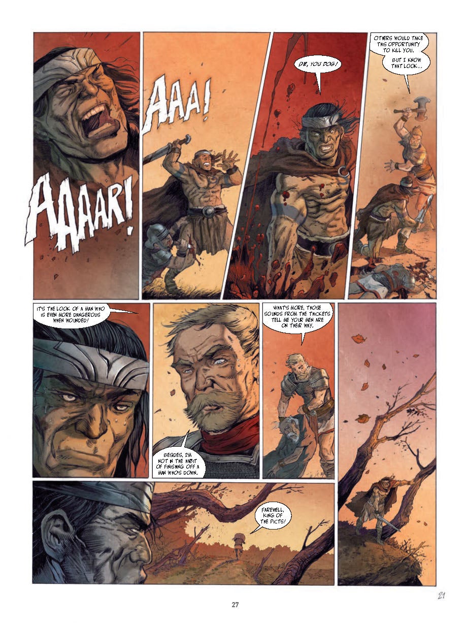 The Romans and the Picts unite to fight an ancient horror in Shadows of ...