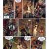 Interior comics pages in color from Shadows of Thule