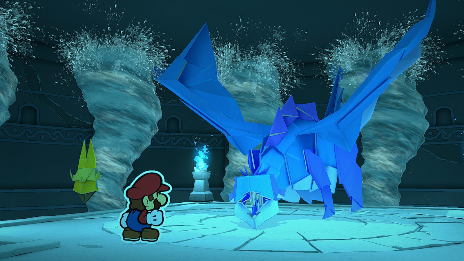 Water Vellumental boss fight guide – Paper Mario: The Origami King - Polygon