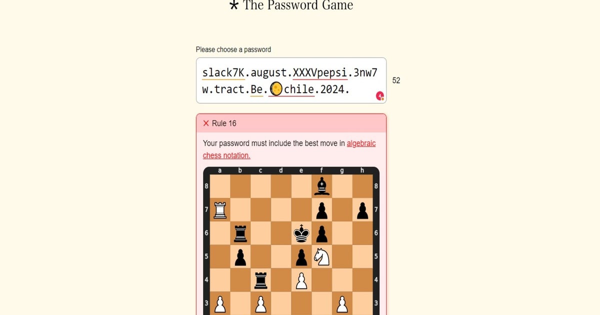 Password Video Game This online password game is the most frustrating thing you'll do today ...