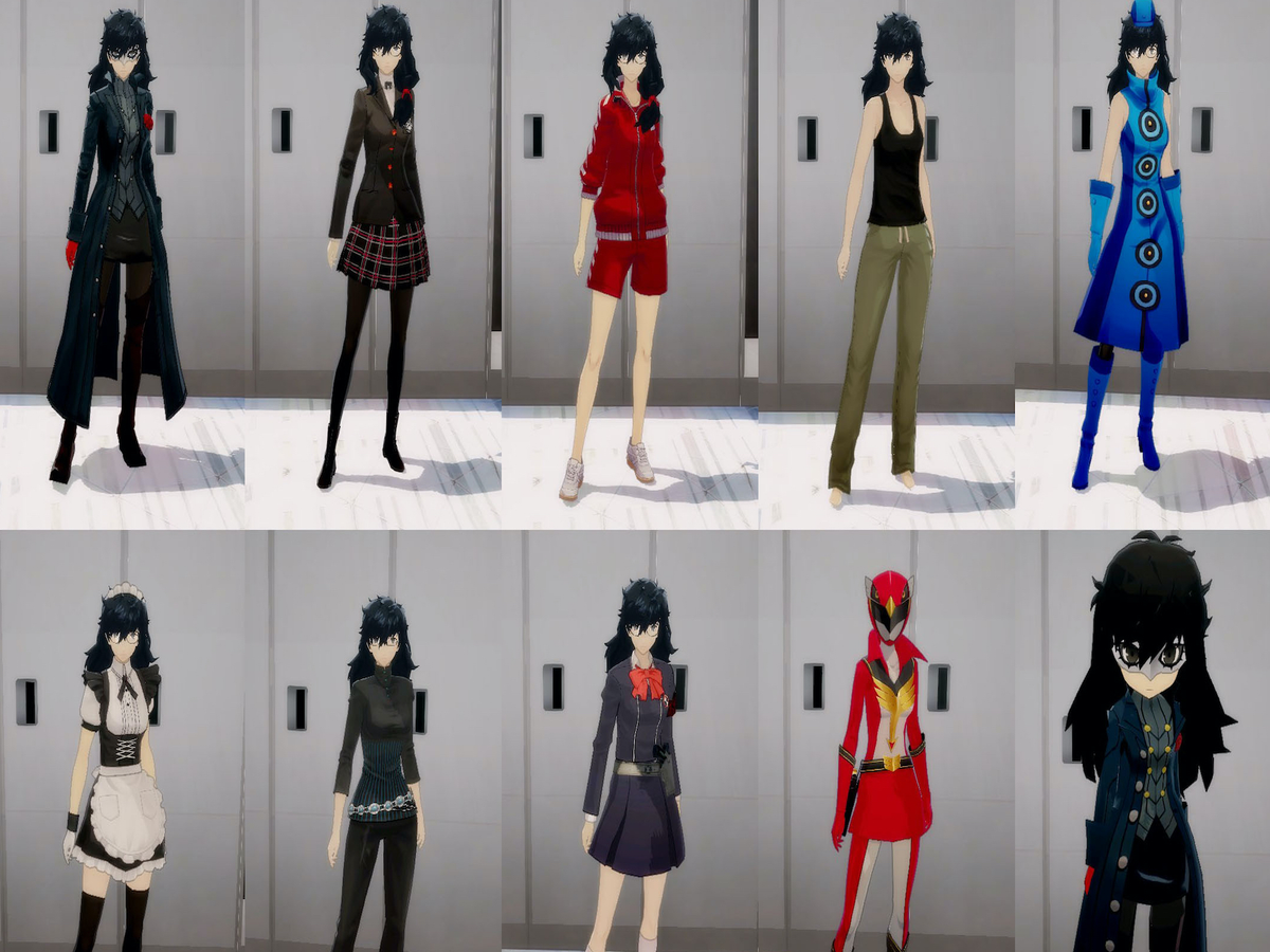 Persona 3 Outfits Mod  Persona 5 Royal 