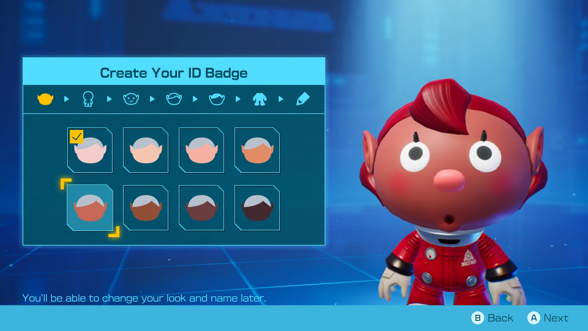 Pikmin 4 character customisation.