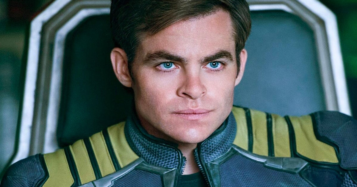Chris Pine is looking forward to playing an older James T. Kirk in the next Star Trek film