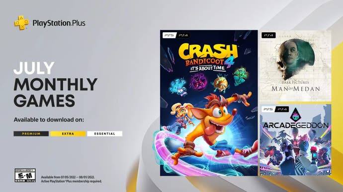 PlayStation Plus games van juli 2022