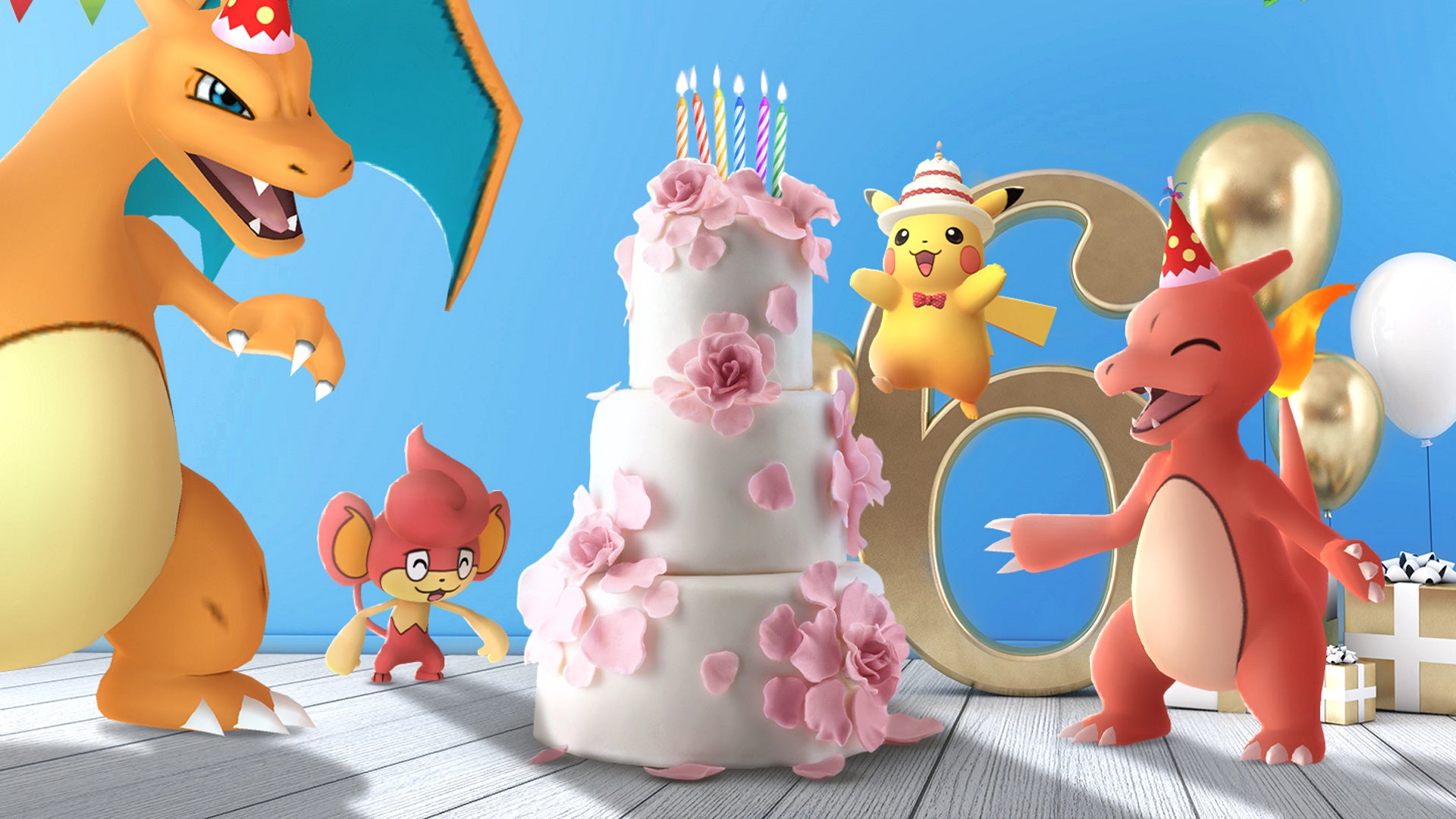 STL file Pokemon Charizard Blastoise Venusaur Happy Birthday Cake Topper・3D  print object to download・Cults