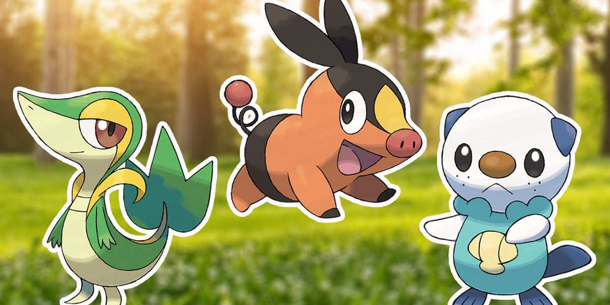 Gen 5 Unova Starters Snivy Servine Serperior Tepig 