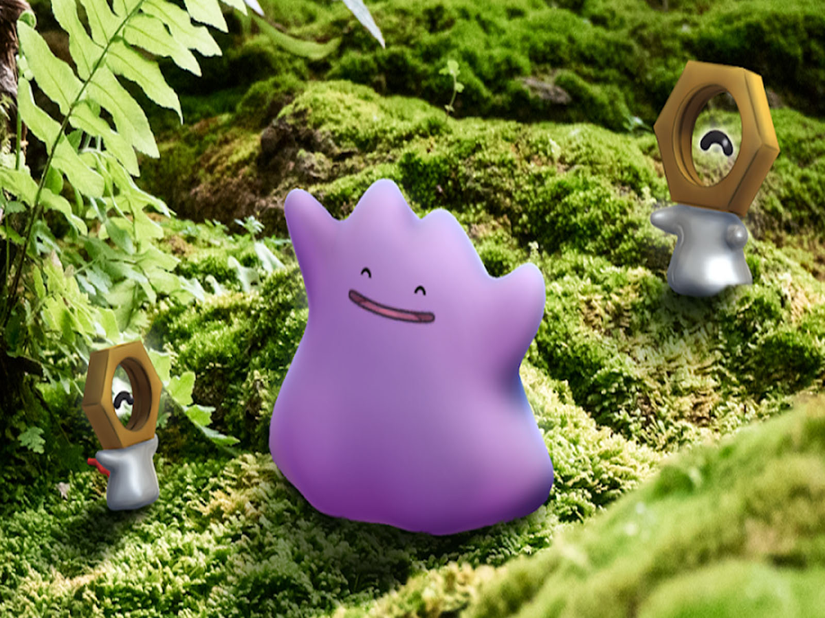 Shiny ditto is larger than normal ditto, even when transformed as another  pkm! : r/PokemonQuest