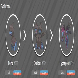 Deino Pokédex: stats, moves, evolution & locations