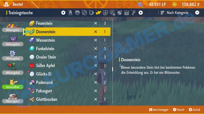 So entwickelt ihr Pikachu in Pokémon Karmesin und Purpur zu Raichu.