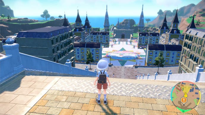 Die Akademie von Pokémon Karmesin und Purpur.