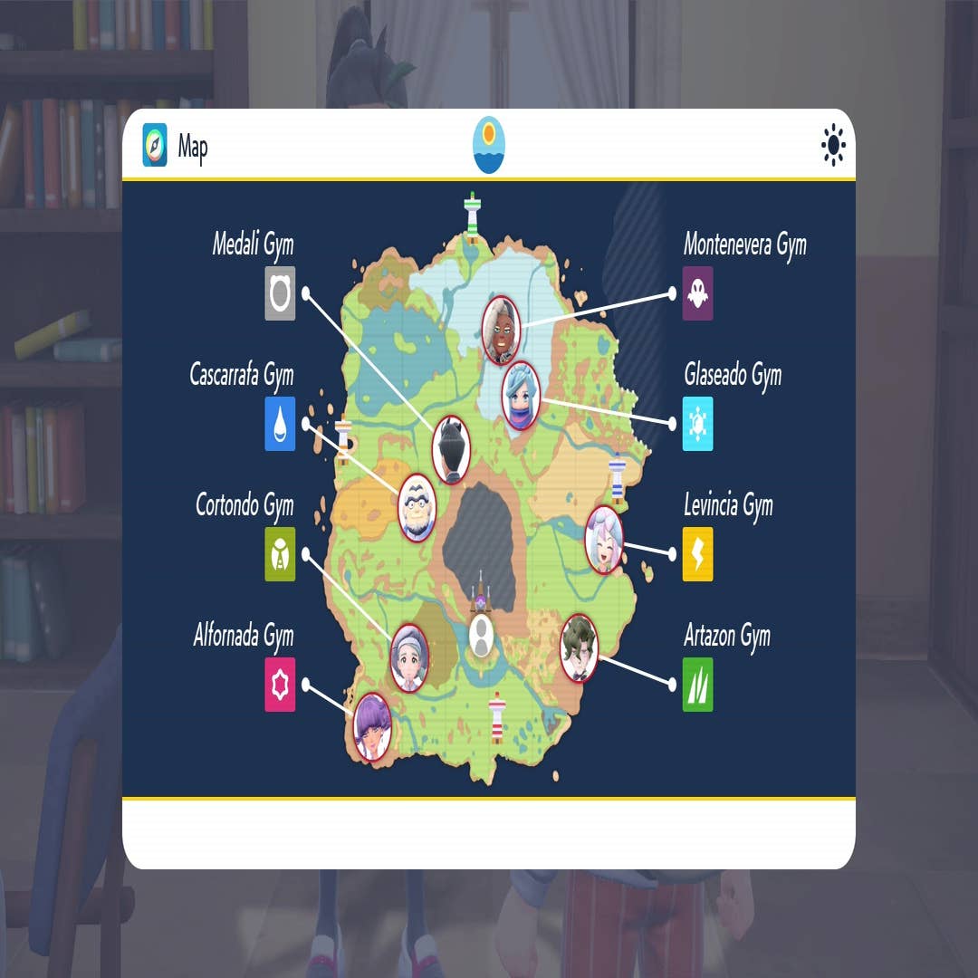 Orden para vencer a los líderes de gimnasio en Pokémon escarlata｜TikTok  Search