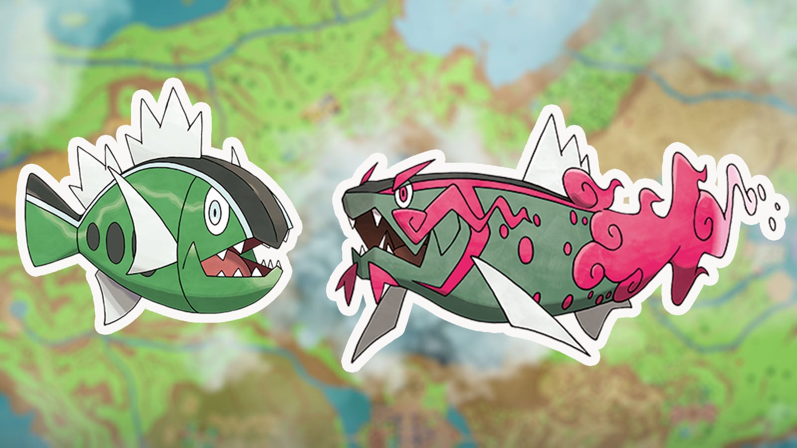 Wie man Basculin in Basculegion in der blaugrünen Maske für entwickelt Pokémon Scharlach und Violett