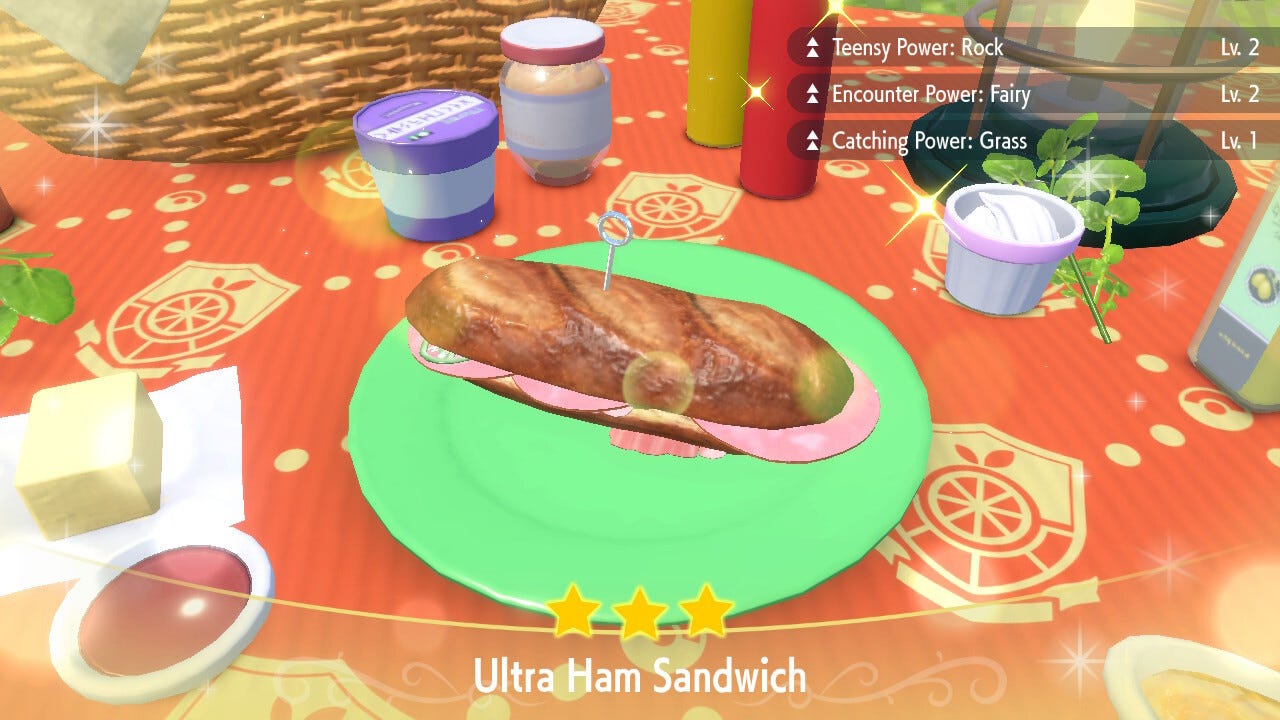 Pokemon Rice Pokémon Scarlet and Violet Sandwich making guide and best sandwich ...