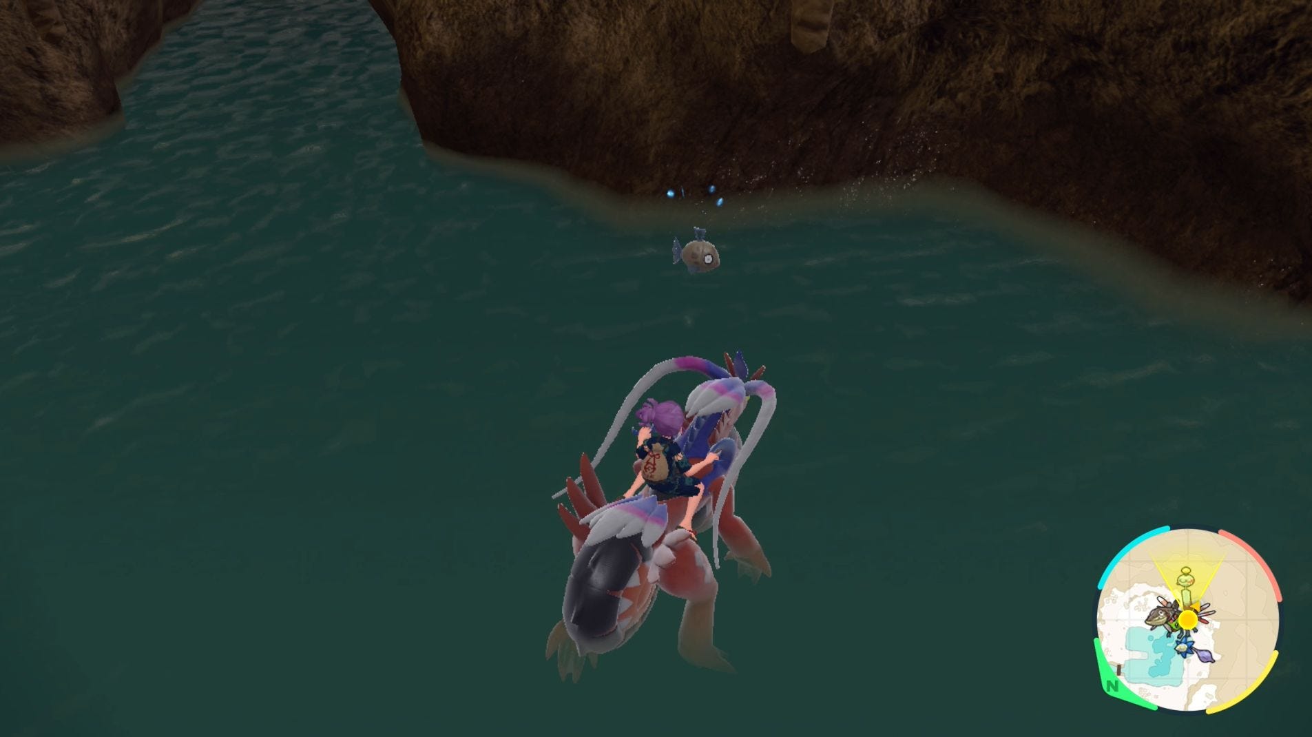 How to evolve Feebas into Milotic in The Teal Mask for Pokémon Scarlet ...