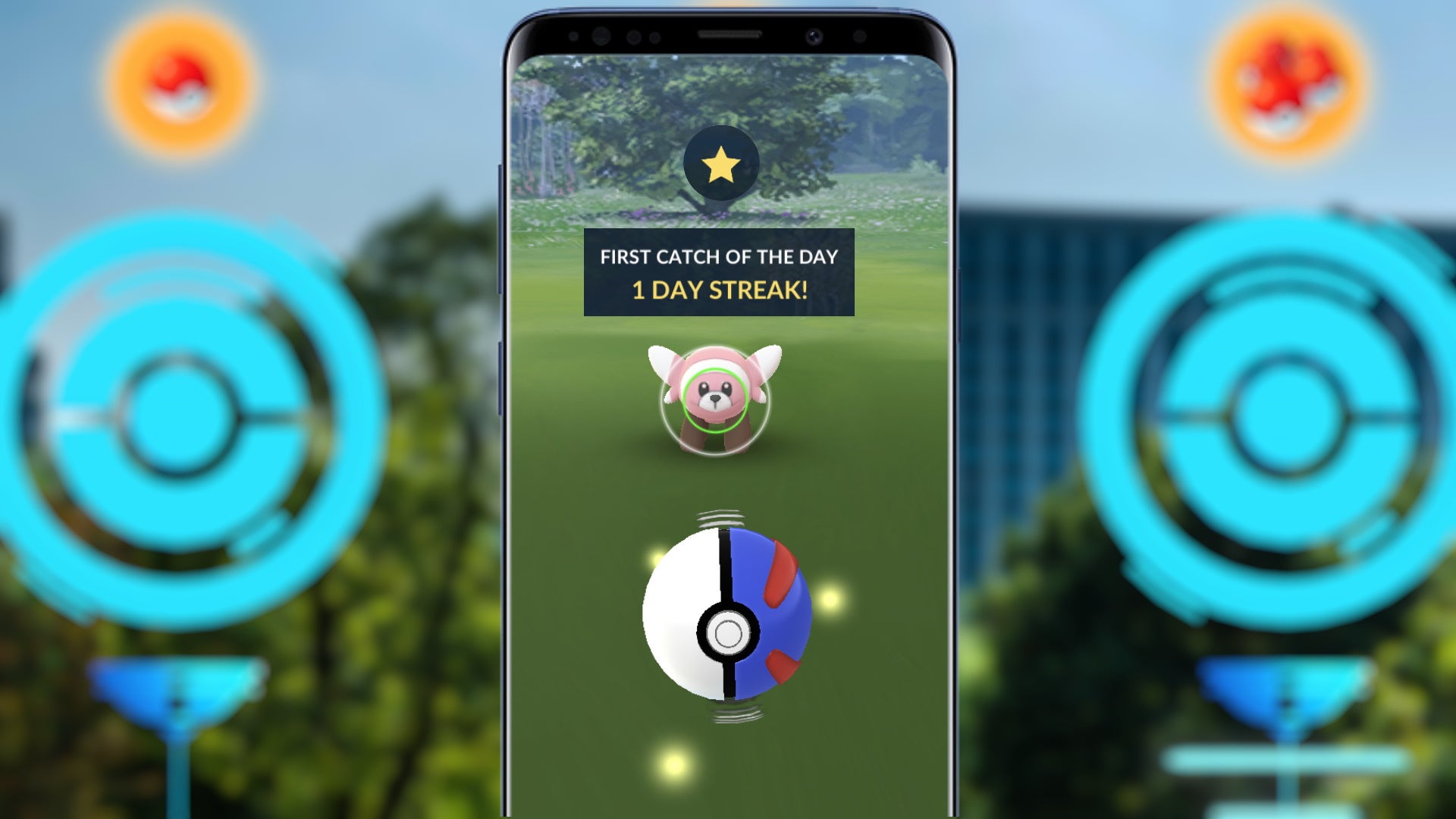 Pokémon Go Daily Bonus rewards for streaks, first catch and Pokéstop of