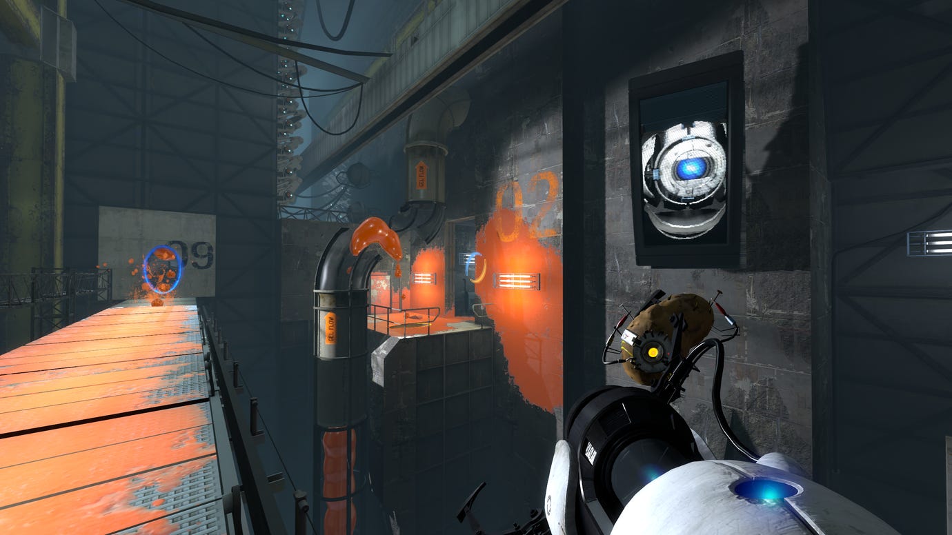 Portal 2 вдвоем на одном компьютере фото 36