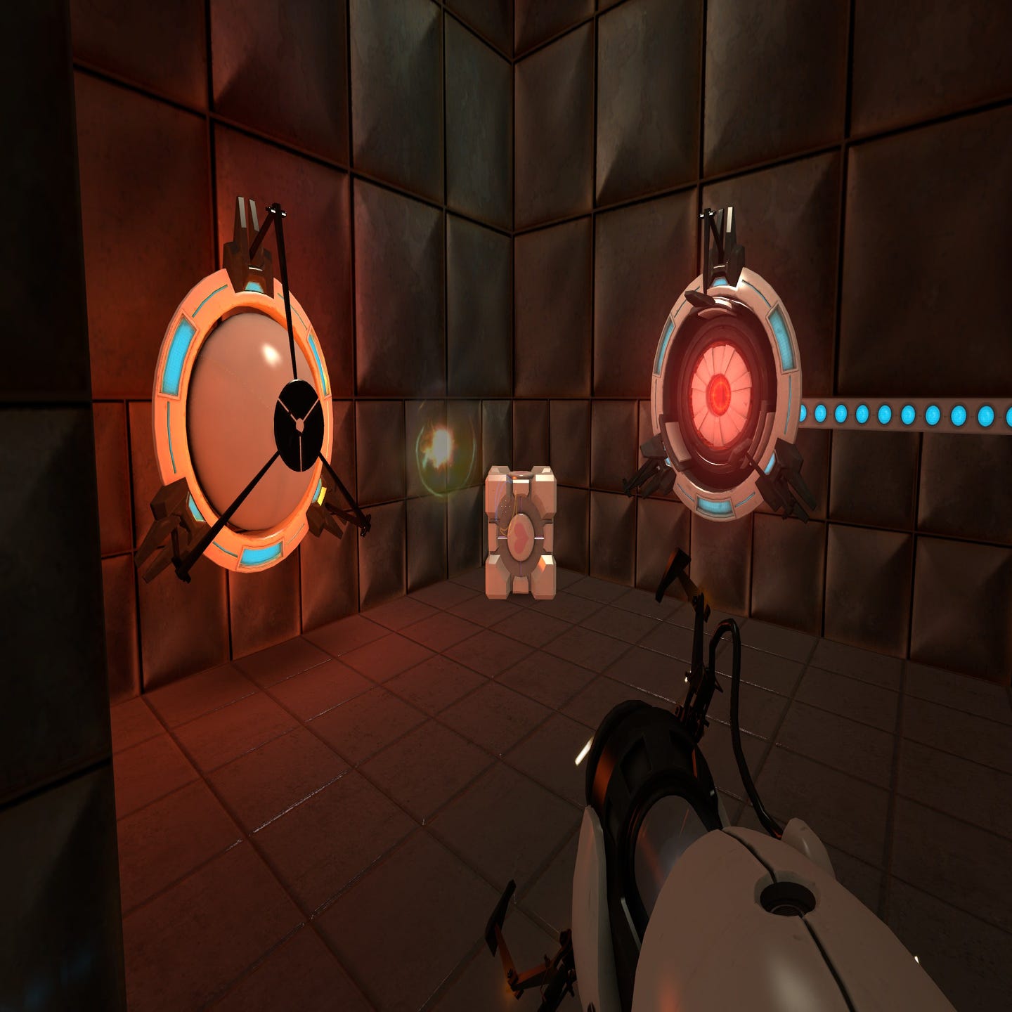 Portal with RTX review: Ray tracing makes Valve's puzzle FPS spooky -  Polygon