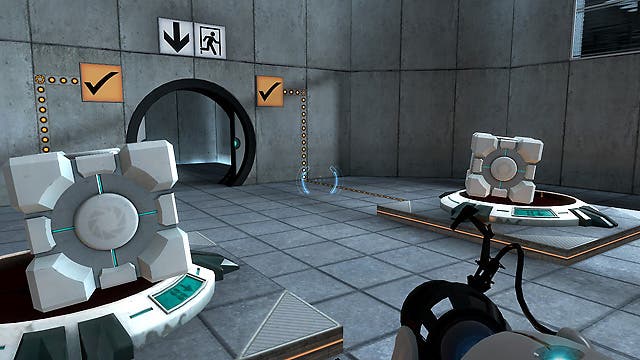 Portal - companion cube